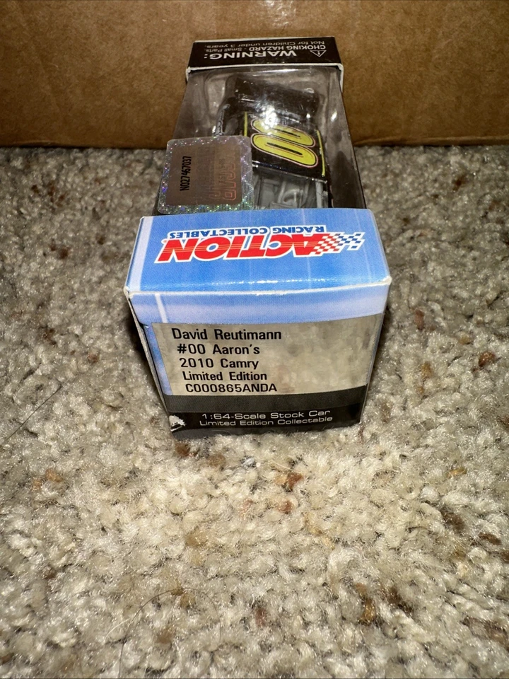 David Reutimann #00 Aaron’s CAR 2010 NASCAR 1/64 Die-Cast - Image 3 of 3