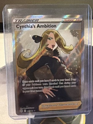 Cynthia's Ambition (Full Art) 169/172 Swsh09: Brilliant Stars Holo NM