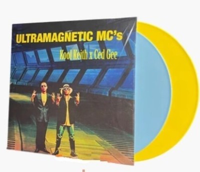 Ultramagnetic MC's - Ced G X Kool Keith [New Vinyl LP] Blue, Colored Vinyl, Yell