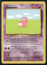 Fossil #55/62 Slowpoke on eBay