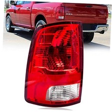 Tail Lights for 2009-2018 Dodge Ram 1500, 2019 Ram 1500 Red-Driver Side