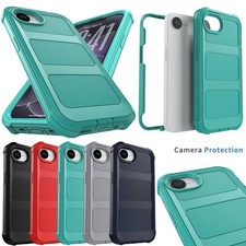 For Apple iPhone 16e 17e 5G Shockproof Hybrid Rugged Hard Case Heavy Duty Cover