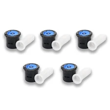 (5) Toro O-10-Q Spray Nozzle 10' Radius 90° Arc Female Threaded Inlet 