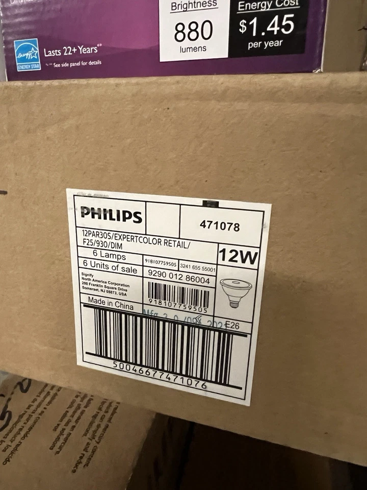 Philips 471078 12PAR30S/EXPERTCOLOR RETAIL/F25/930/DIM CASE OF 6 - Image 2 of 2