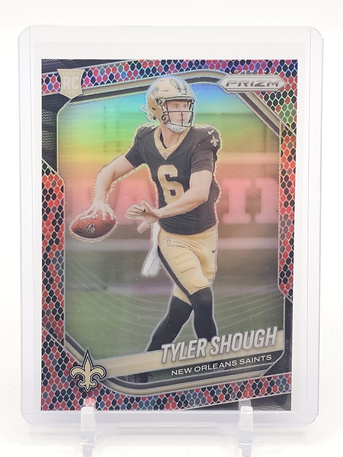 Tyler Shough 2025 Prizm #327 Snakeskin /(SSP) Price Guide - Sports