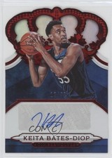 2018-19 Panini Crown Royale Rookie Red 12/99 Keita Bates-Diop #CR-KBD Auto 0q5
