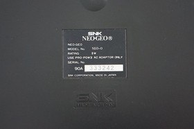 NEO GEO AES Console Boxed SNK Tested System JAPAN Ref 333242