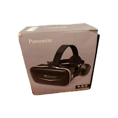 Pansonite VR Headset 3D Glasses Virtual Reality w/ Remote Controller Untested 
