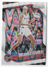 2025 Panini Prizm WNBA White Seismic #105 Brianna Turner Indiana Fever