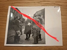 Photo Originale Campagne De France 1939 1940 Visite Officier Meuse Ardennes
