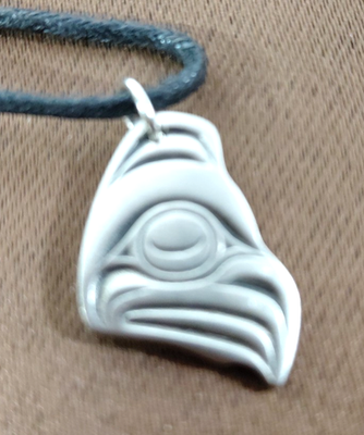 最終価格！FREDERICK PEWTER アクセサリーフレデリックピューター Frederick Pewter Raven Bird Pendant Canada 3/4