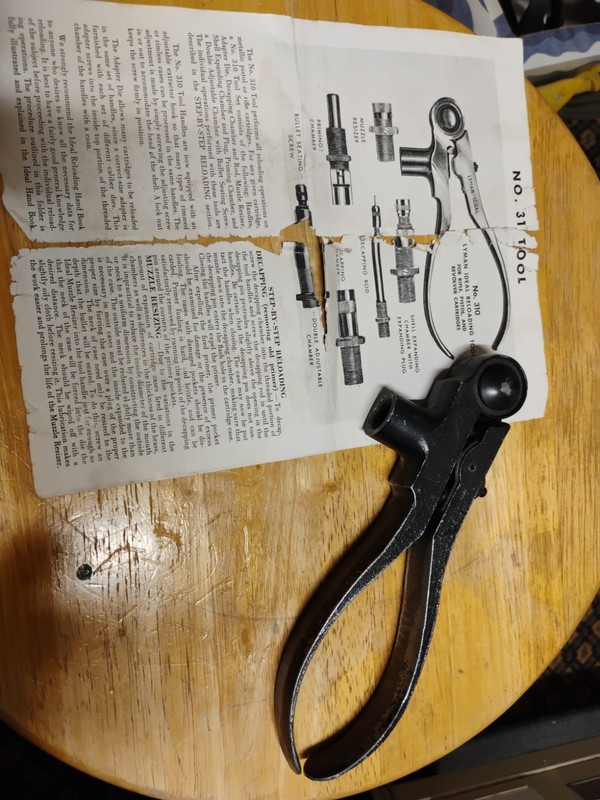 Lyman Ideal No. 310 Reloading Tool
