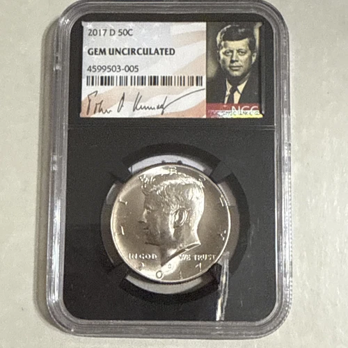 2017 D 50C Kennedy Half Dollar NGC Gem Uncirculated