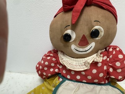超レア Beloved Belindy アンティーク ビー・ラヴド・ベリンディー Vintage Beloved Belindy Knickerbocker 1965 Doll Raggedy Ann | eBay