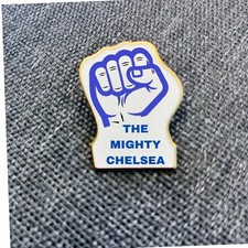 Chelsea Athletic Metal Lin Badge The Mighty Chelsea