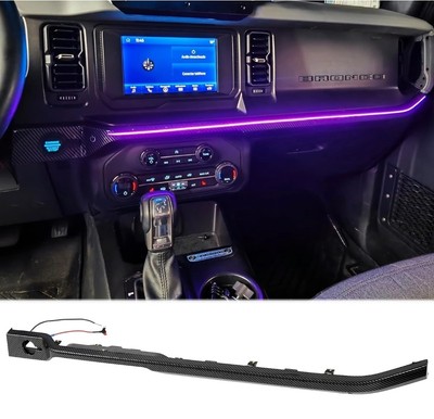 Z8 LED Neon Strip Light Center Console Dashboard Trim Compatible with Ford...