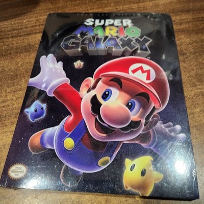 Super Mario Galaxy Premiere Edition Guide Prima Games w/ Poster Nintendo NEW Sea