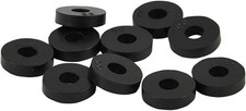 Danco Rubber Flat Washer 1/2" 10 Pack Black
