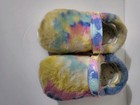 Pre-Owned Tie-Dye Fuzzy Classic Fur Sure Clogs Crocs — photo 1