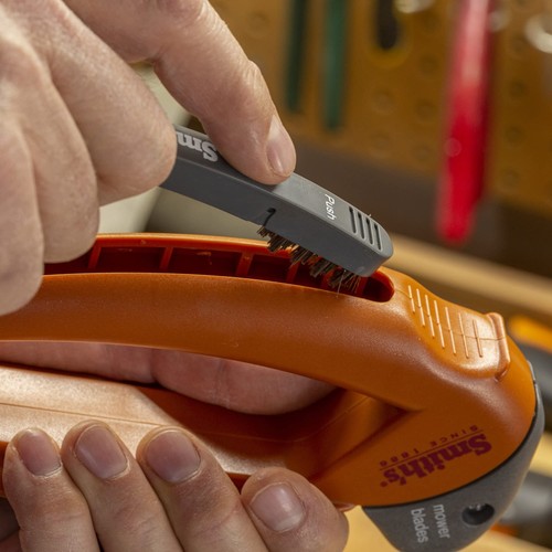 Smith’s 50603 Handheld Lawn Mower Blade Sharpener - Oversized Handle & Large ... - Picture 9 of 9