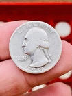 1936-S Washington Quarter, 90% Silver, Fair Circulated Condition