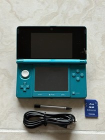 Nintendo 3DS Console Blue Edition With Charger US SELLER Very Good
