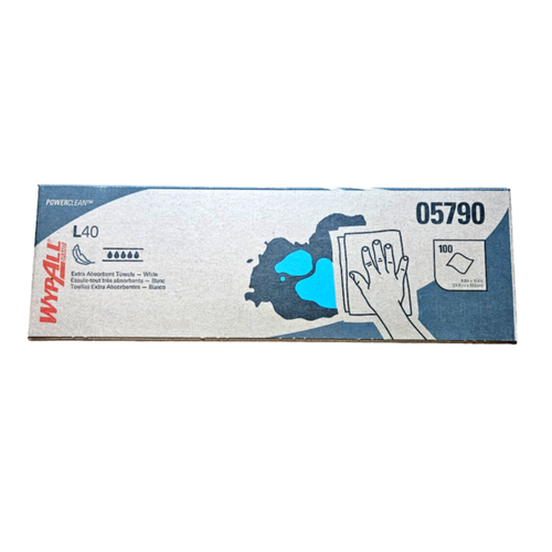 WypAll L40 Power Clean Extra Absorbent Multipurpose Disposable Towels #05790