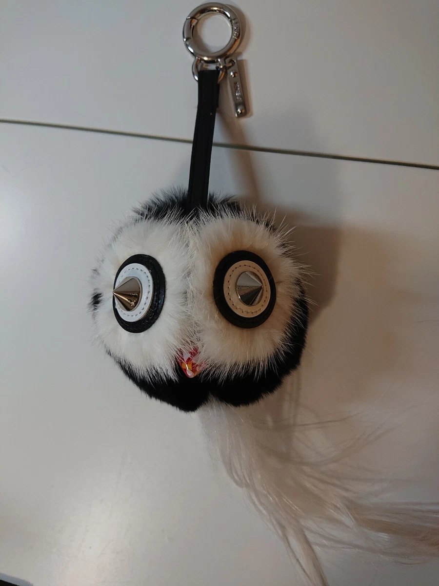 Fur Monster Bag Charm Keyring