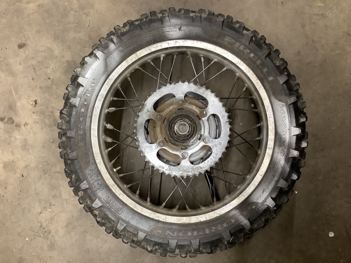 Honda XL 250 Rear Wheel- With Axle/ Brake Stay | eBay