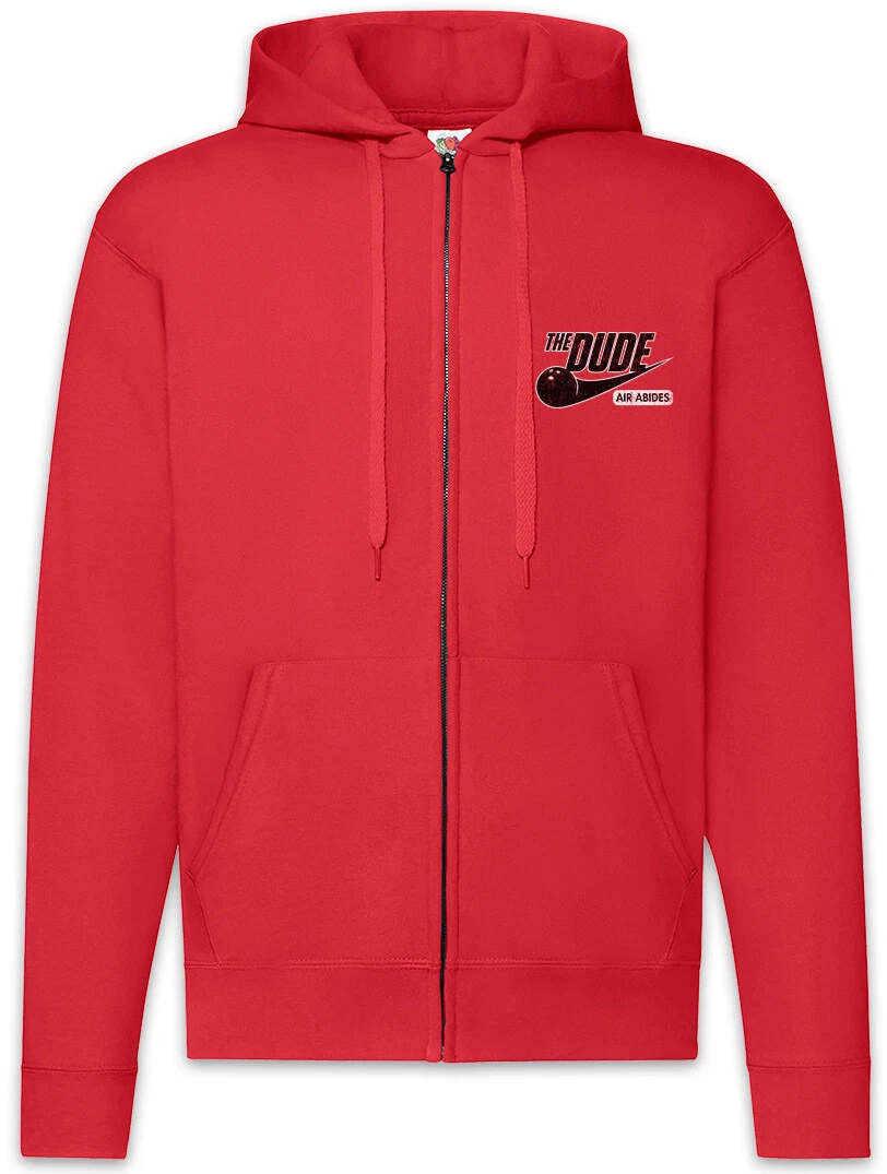 Dude Air Zipper Hoodie The Walter Fun Big Lebowski Dude Donaly Donny Bowling