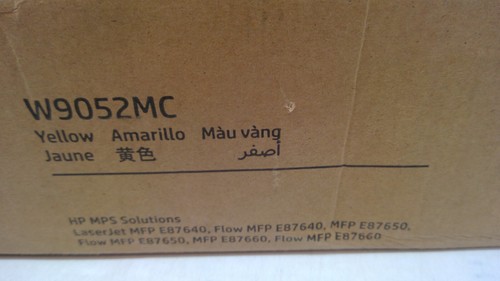 Genuine High Performace W9052MC Yellow Toner Cartridge - 第 5/7 張圖片