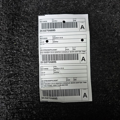 MAZDA CX-5 Automatic Transmission Shift Assembly KB8A46100 2022 2023 OEM - Foto 18 di 18