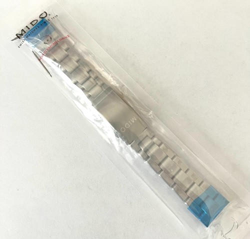 Original MIDO Ocean Star For Case-Back # M026608 A Metal Watch Band Bracelet - Picture 3 of 3