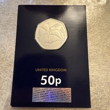 Change Checker Dinosaurs Dimorphodon.  50p coin 2021 (Lot 26)