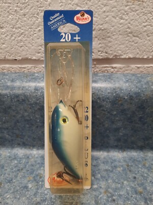 Mann's 20+ Plus Crankbait Double Stamped Made In USA!   Manns 20 Plus Manns 20 +