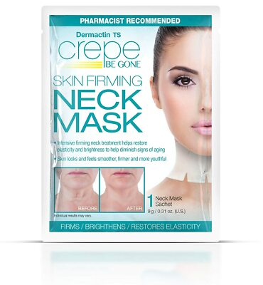 Crepe Be Gone Skin Firming Neck Mask 2-PACK