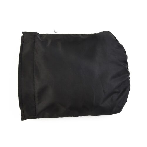 Motorcycle Rain Seat Cover Universal Flexible Waterproof Saddle Cover Black - Picture 14 of 50