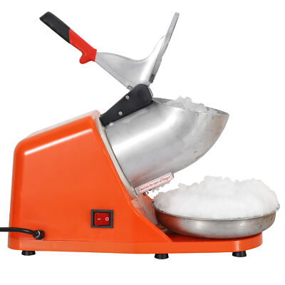 Segawe Electric Ice Crusher – Tabletop Snow Cone Maker, Shaves 143lbs Of Ice Per Hour