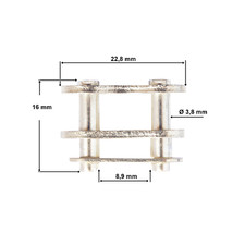Kettenschloss 420 H Quad/Cross 110/125ccm passend für  ATV  neu (Lagerort:m85/1)