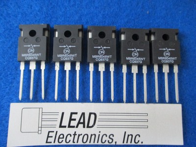 qty 5 ONSEMI MBR6045WTG Schottky Diode 45V 30A OnSemi MBR6045 FREE SHIPPING