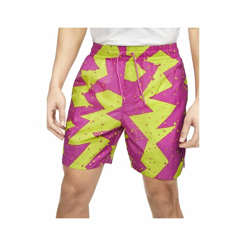 Pantalones cortos para hombre Air Jordan junto a la piscina CZ8536-623 fucsia activo/Burdeos talla s-xxl