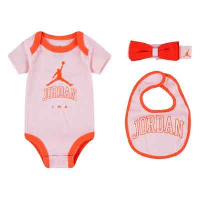 Air Jordan by Nike Body Baby Set 3 Teilig Neugeborene Geschenk Kinder