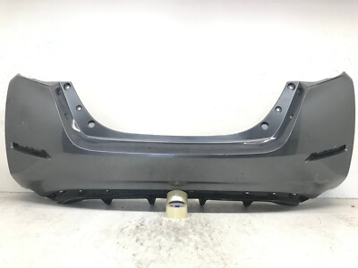 Rear Bumper Cover Gray 2018-2020 Nissan Leaf S/SL/SV w/Sen Holes 85022-5SA0H OEM