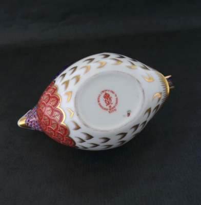 Retired ROYAL CROWN DERBY 3 Piece QUAIL Game Bird TEA SET Teapot