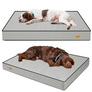 thick memory foam dog bed
