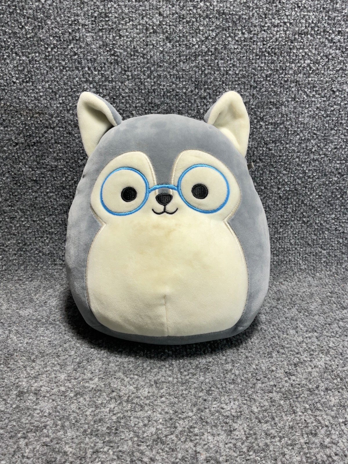 squishmallow dog with glasses