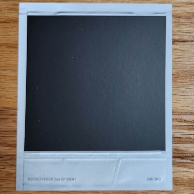 Taesan Official Polaroid Boynextdoor 2nd EP Album How Sticker Ver