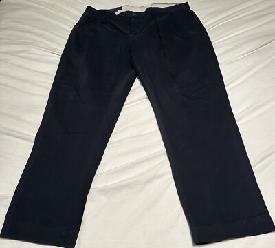 Polo Ralph Lauren Ethan Pant Men s 38x30 Pleated Navy Pants