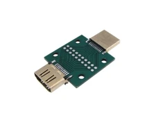HDMI Male to Female Connector Breakout Board 19P Type A