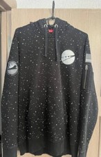 alpha industries nasa hoodie mens medium Star Print